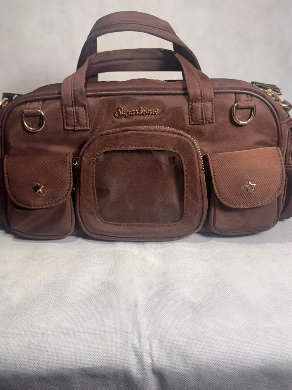 Sugarbones Star Bag in the shade of Teddy